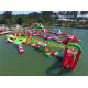 tropical inflatable water park ,water park equipment,giant inflatable water park,water park projects , water games park