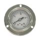 20bar All Stainless Steel Pressure Gauge Panel Mount With Glass Lens