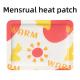 Heat Therapy Period Heating Patch Abdominal Menstrual Heating Pad ODM