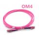 LC Upc To LC Upc Multimode OM4 3.0mm Fiber Optic Patch Cords