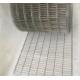SS304 SS316 Flat Mesh Type Conveyor Belt Wire For Chocolate Biscuit Conveying
