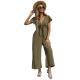 Elastic Waist Fashion Casual Pants European And American Casual Jumpsuit