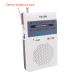 Portable ABS Plastic Pocket Radio Receiver AM530 Outdoor AM FM Band Switch