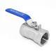 Industrial Stainless Steel 1PC Water Valve with Float Ball and DN8-DN100 Port Size