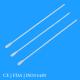 Polyester Fiber Testing Rayon Tipped Sampling Swab Can Be Broken At Will 15x150