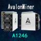 Used 3250W Canaan Avalonminer 1066 50TH/S Coin Mining Machine