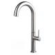hot and cold mixer brushed single handle washing tap basin bathroom faucet
