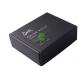 Matte Black Cardboard Jewelry Gift Boxes For Shipping Goods Offset Printing