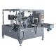 Electrical Motor Rotary Pouch Packing Machine , Quick Automatic Pouch Filling Machine