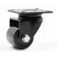 Nylon 75mm Industrial Swivel Casters With Brakes 700kg