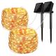 LED Outdoor Solar Lamp String Lights 100/200 LEDs Fairy Holiday Christmas Party Garland Solar Garden Waterproof 10m