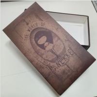 High quality custom design printed folding clothing packaging paper cardboard box