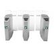 40W 550mm Width Cards Reader Glass Sliding Turnstile