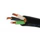 Low Voltage Heavy Duty Flexible Cable Rubber Sheathed With Copper Conductor