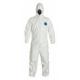 Bunny Chemical Resistant PPE Coveralls Elastive Waist With Hood