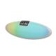Wireless Clock Speaker With Screen Display Colorful Light And Sound In Plastic Cabinet