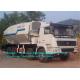 HOWO Truck Chassis ANFO Mixer Equipment , Mobile Mixing Unit 8X4 Driving Type