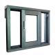 Aluminum Alloy Glass Sliding Window 2023 Double Glazed Window Philippines for Toilet