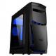 SPCC RGB Black Led PC Case Chassis for ATX Motherboard