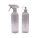 Customized Color 500ml/600ml HDPE Plastic Pump/Sprayer Lotion Bottles for Clean Lotion
