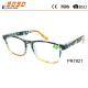 2019 new design reading glasses with colorful frame,spring hinge,suitable for men and women