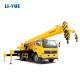 Hydraulic Pump Mobile 10 Ton Truck Crane For Building Construction
