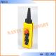 Yellow / Black ABS Waterproof IP65 Hoist Pendant Control Crane Remote Control