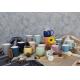 Colorful coffee mug new bone china for home and office use ceramic mugs for gift set