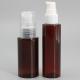 70ml Amber PET Lotion Cylinder Plastic Alcohol Spray Bottle