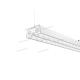 6500K Suspended 20w X 2 LED Linear Lighting 6000lm ROHS