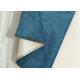 280cm Eco Friendly Upholstery Fabric , Blue 100 Recycled Polyester Fabric