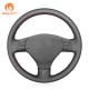 Design Leather Stitch Steering Wheel Cover Wrap for Lexus RX330 RX400h RX400 2004-2007 Toyota Corolla Verso 2006 Camry 2004-2006