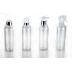 Shampoo Cylinder Cosmetics Plastic Bottles , PET 100ml Spray Bottle