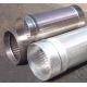 wire wound stainless steel screen pipe / wedge wire screen tube /  perfect roundness water well screens