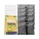 OEM LOGO Activated Bamboo Charcoal Air Purifying Bag Odor Absorber 10x100g with Hooks