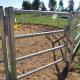 Horse 2.1m X 1.8m Livestock Fence Panels Hot Dip Galvanized Pipe