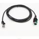 PVC TPE 24V Powered USB 12V Cable Male To RJ45 6A Fast Charging
