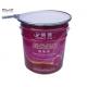 16L Metal Chemical Resistant Bucket With Lever Lock Ring Lids