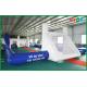 Inflatable Football Game PVC Waterproof Football Shaped Inflatable Pool Field For Outdoor CE Standard