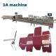 SHH 800AG-2 Automatic Bottom Lock French Fries Box Folder Gluer Machine for Paper Material