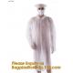 durable chemical resistant lab coats,elastic material coverall workwear,Disposable Medical Nonwoven White Lab Coat