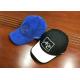Customize ACE 6panel structured blue embroidery and rubber patch baseball caps hats