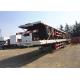 FUWA Axle 40 Feet Platform Shipping Container Trailer