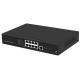 AC 100-240V Gigabit Ethernet Switch , DHCP Enterprise Network Switch