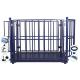 OEM 5 Ton Cattle Weight Machine Flushable platform For Farms
