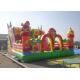 0.45 - 0.55mm PVC Inflatable Amusement Park Slide Unti - Ruptured