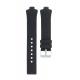 Men Watch Strap 20mm Rubber Silicone Watch Straps Moonwatch Curved