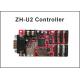 5V ZH-U2 P10 LED display module USB control card Single/Dual Color LED Big