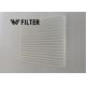 Pleated Aluminum Flat Panel Engine Air Filter Element For Air Conditioning