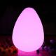 Plastic Outdoor Egg Shaped LED Lights 4400mah With Waterdrop Style